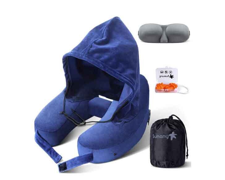 best hoodie pillow for travel